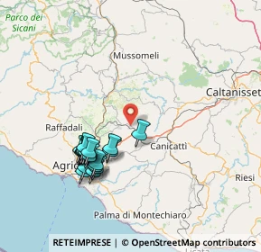 Mappa Via F. Burruano, 92020 Racalmuto AG, Italia (16.51263)