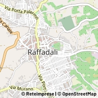 नक्शा Raffadali