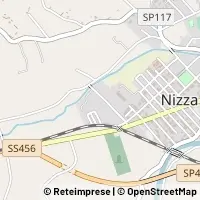Hartă Nizza Monferrato