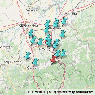 Mappa Via Crosa Della Maccarina, 15067 Novi Ligure AL, Italia (10.7805)