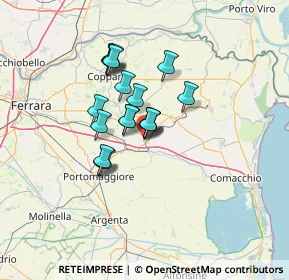 Mappa Piazza Liberta, 44027 Migliarino FE, Italia (9.61833)