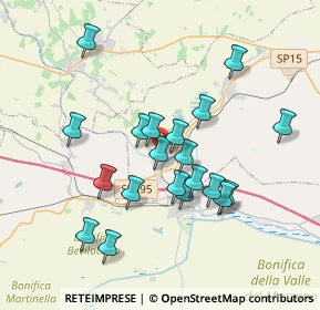 Mappa Piazza Liberta, 44027 Migliarino FE, Italia (3.3625)