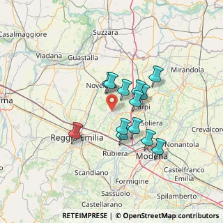 Mappa P.le Riccardo Finzi, 42015 Correggio RE, Italia (10.53769)