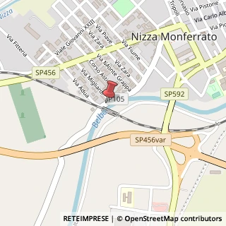 Mappa Via alberto migliardi 1, 14049 Nizza Monferrato, Asti (Piemonte)