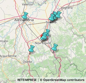 Mappa Via Giosuè Carducci, 15067 Novi Ligure AL, Italia (11.68545)