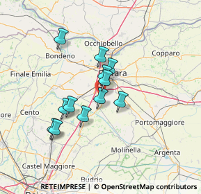 Mappa Via Navigazione, 44124 San Martino FE, Italia (10.87167)