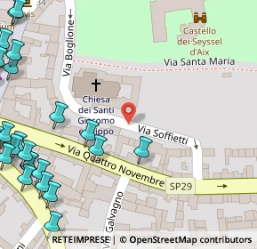 Mappa Via Salita Boglione, 12048 Sommariva del Bosco CN, Italia (0.08846)