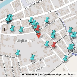 Mappa Via Fiorella, 44027 Migliarino FE, Italia (0.14815)