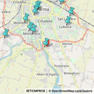 Mappa Via Angelo Braga, 43123 Parma PR, Italia (3.26)