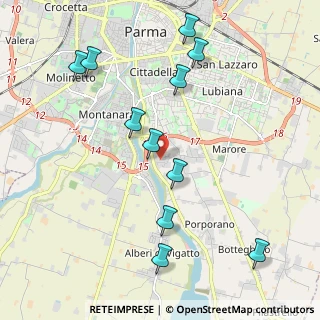 Mappa Via Angelo Braga, 43123 Parma PR, Italia (2.27636)