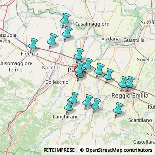 Mappa Via Angelo Braga, 43123 Parma PR, Italia (14.54765)