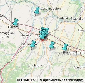 Mappa Via Angelo Braga, 43123 Parma PR, Italia (7.89833)