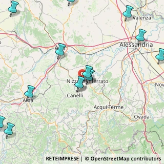 Mappa Strada Ponteverde, 14049 Nizza Monferrato AT, Italia (21.53214)