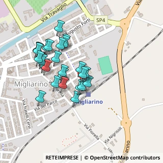Mappa Viale Giacomo Matteotti, 44027 Migliarino FE, Italia (0.2037)