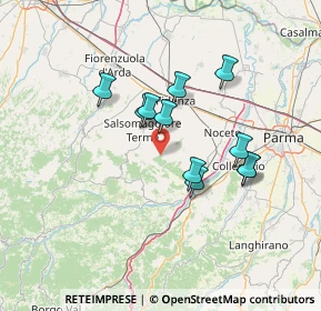 Mappa SP71, 43039 Salsomaggiore Terme PR, Italia (11.59455)