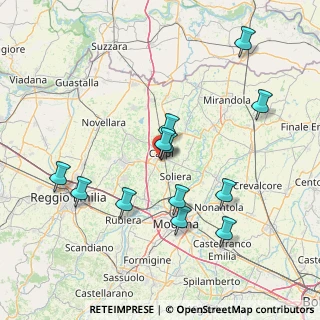 Mappa Via Marco Minghetti, 41012 Carpi MO, Italia (15.32583)