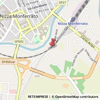 Mappa Via Giuseppe Verdi, 61, 14049 Nizza Monferrato AT, Italia, 14049 Nizza Monferrato, Asti (Piemonte)