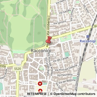 Mappa Via San Domenico,  2, 12035 Racconigi, Cuneo (Piemonte)