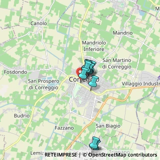 Mappa Via del Carmine, 42015 Correggio RE, Italia (1.68583)