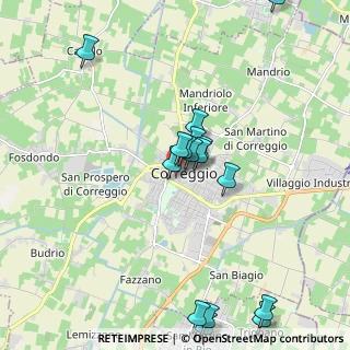 Mappa Via del Carmine, 42015 Correggio RE, Italia (2.11875)