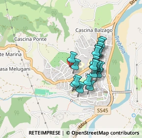 Mappa Strada del Bosco, 29022 Bobbio PC, Italia (0.325)