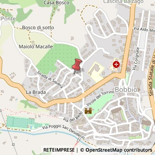 Mappa Via G. Bellocchio, 6, 29022 Bobbio, Piacenza (Emilia Romagna)