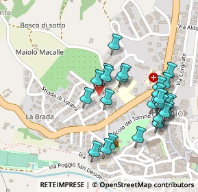 Mappa Strada del Bosco, 29022 Bobbio PC, Italia (0.23929)