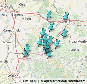 Mappa Strada Regionale, 12050 Castellinaldo d'Alba CN, Italia (10.17944)