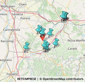 Mappa Strada Regionale, 12040 Canale CN, Italia (11.57692)