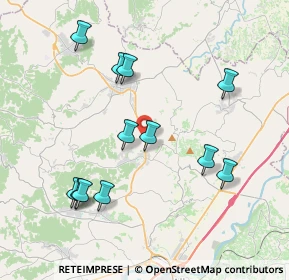 Mappa Strada Regionale, 12050 Castellinaldo d'Alba CN, Italia (4.07167)