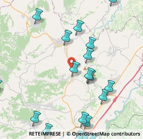 Mappa Strada Regionale, 12050 Castellinaldo d'Alba CN, Italia (5.7)