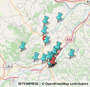 Mappa Strada Regionale, 12050 Castellinaldo d'Alba CN, Italia (6.71263)