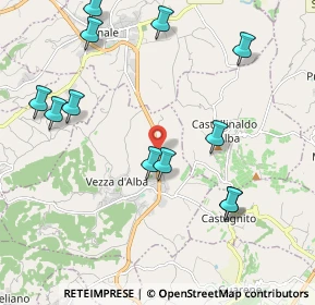 Mappa Strada Regionale, 12050 Castellinaldo d'Alba CN, Italia (2.3575)