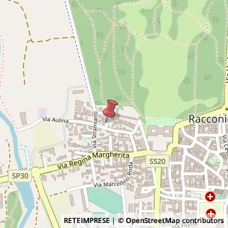 Mappa Via Beato Clemente Marchisio, 12, 12035 Racconigi, Cuneo (Piemonte)