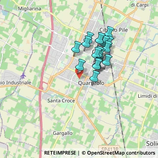 Mappa Via Udine, 41012 Carpi MO, Italia (1.45556)