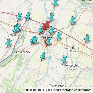 Mappa Via Don Giovanni Drei, 43123 Parma PR, Italia (8.998)