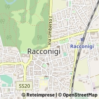 Map Racconigi