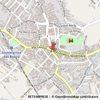 Mappa Piazza roma 9, 12048 Sommariva del Bosco, Cuneo (Piemonte)