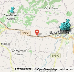 Mappa SS 456, 14049 Nizza Monferrato AT, Italia (2.98)