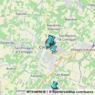 Mappa Via Gabrio Casati, 42015 Correggio RE, Italia (1.6125)