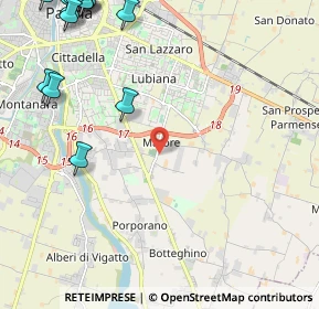 Mappa 43015 Parma PR, Italia (3.7175)