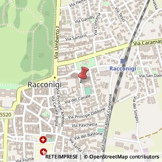 Mappa Via Ferruccio Ton, 6, 12035 Racconigi, Cuneo (Piemonte)