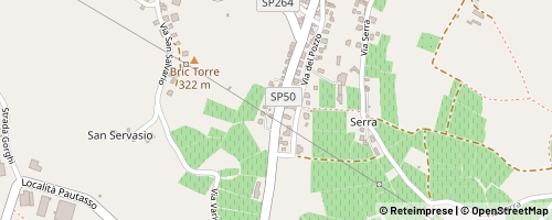 Mappa Castellinaldo