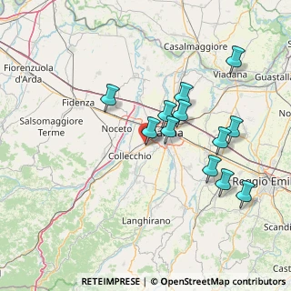 Mappa Via Camillo Prampolini, 43044 Lemignano PR, Italia (14.335)