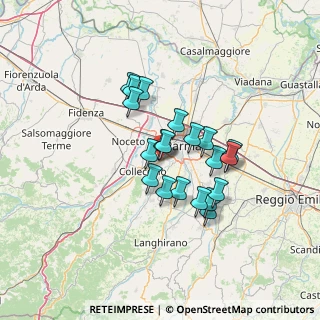 Mappa Strada Lemignano, 43044 Collecchio PR, Italia (10.532)