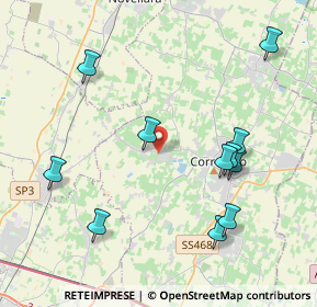 Mappa Strada Provinciale, 42015 Correggio RE, Italia (4.44455)