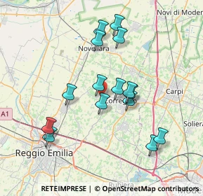 Mappa SP 47, 42015 Correggio RE, Italia (6.86067)