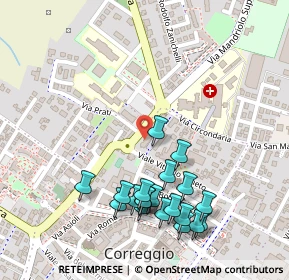 Mappa Piazzale S. Rocco, 42015 Correggio RE, Italia (0.2725)