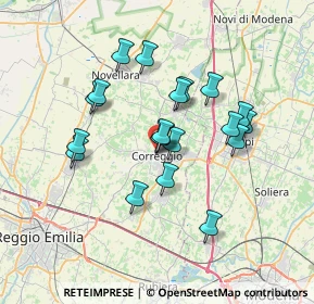 Mappa Piazzale S. Rocco, 42015 Correggio RE, Italia (5.956)