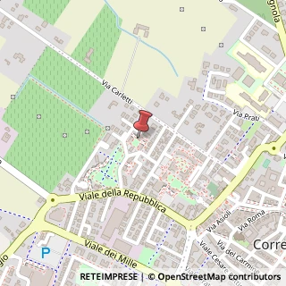 Mappa Via Verga, 27, 42015 Correggio, Reggio nell'Emilia (Emilia Romagna)